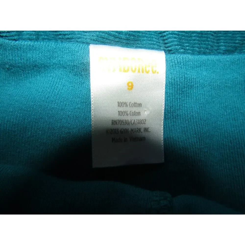 Gymboree Girls 9 Teal Corduroy Skort Pleated Gold Button Detail Fall Winter Outf